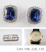 Jewellery and silver auction ~ Aug 1, 2011