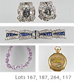 Jewellery and silver auction ~ Oct 24, 2011