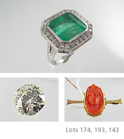 Jewellery and silver auction ~ Dec 5, 2011
