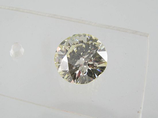Lot 193. A ROUND OLD EUROPEAN-CUT DIAMOND. Diamond weight 4.78ct.<br>Est $19000-20000